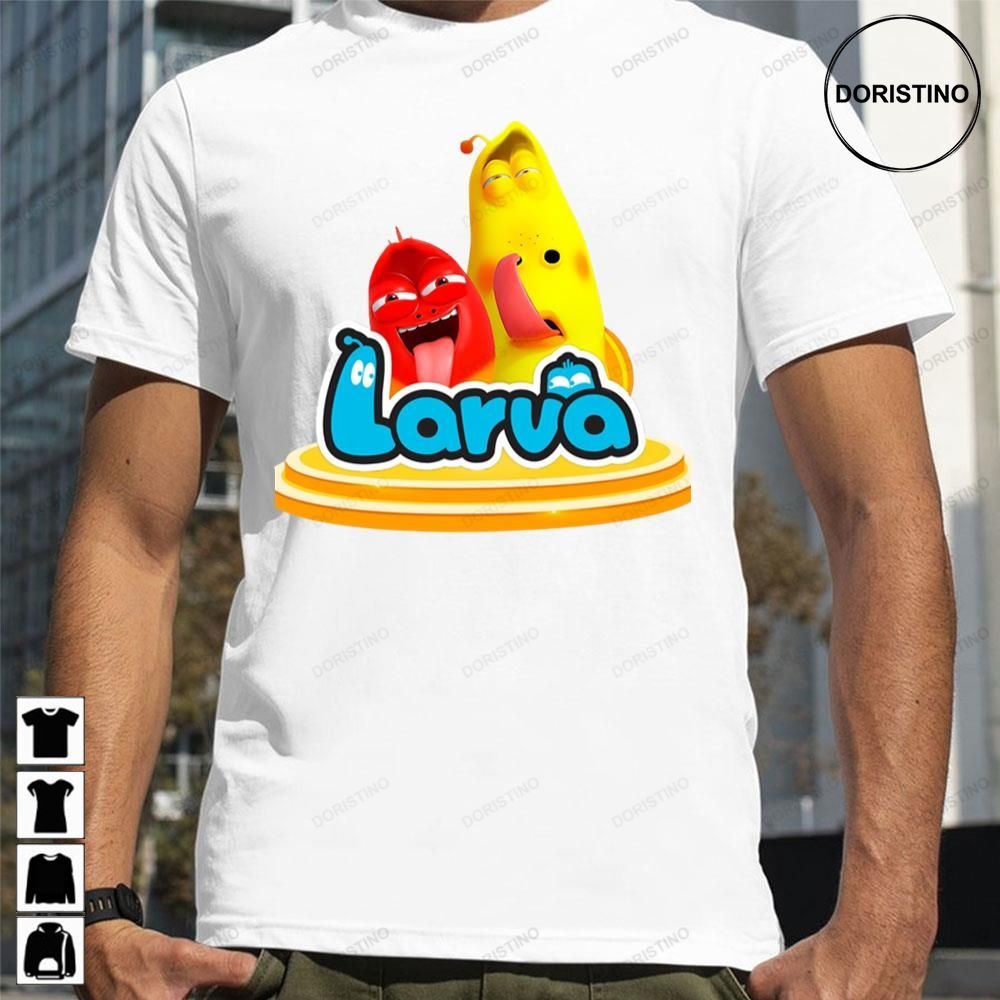 Funny Time Larva Cartoon Limited Edition T-shirts